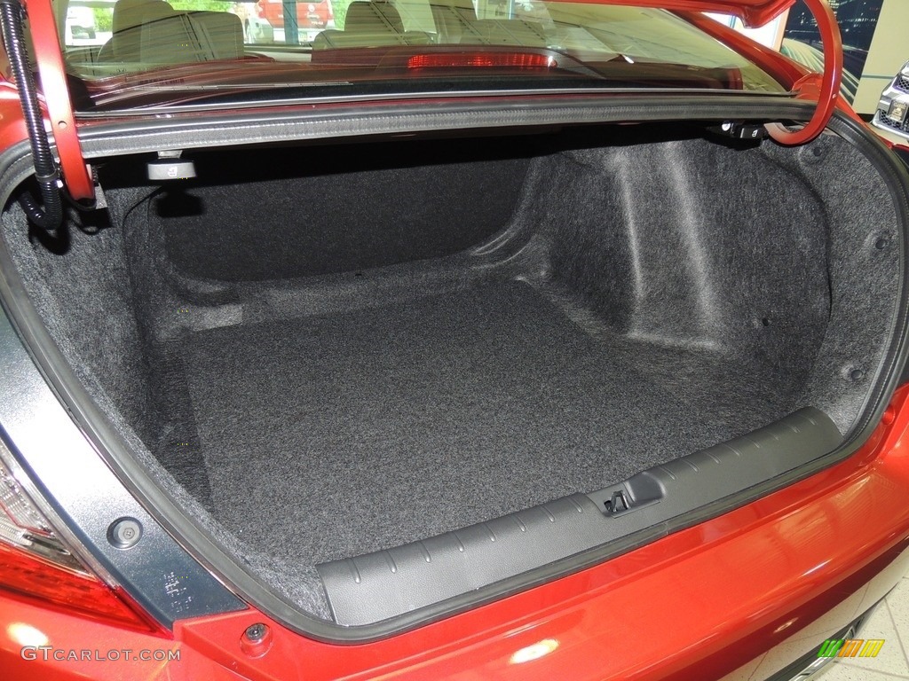 2019 Civic EX Sedan - Molten Lava Pearl / Black photo #19