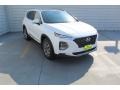 2020 Quartz White Hyundai Santa Fe SEL  photo #2