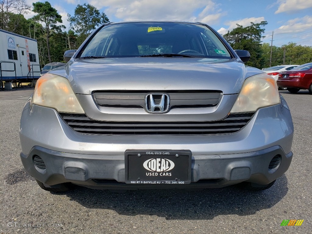 2008 CR-V LX 4WD - Whistler Silver Metallic / Black photo #8
