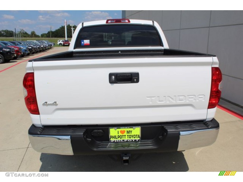 2019 Tundra SR5 CrewMax 4x4 - Super White / Graphite photo #7