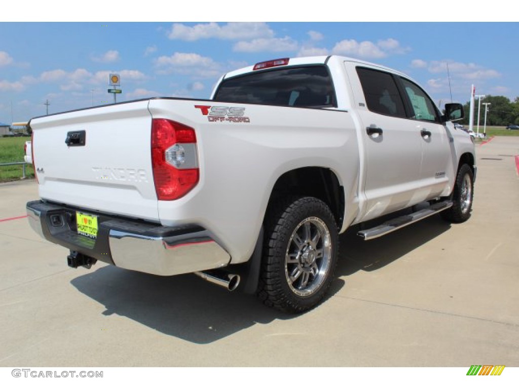 2019 Tundra SR5 CrewMax 4x4 - Super White / Graphite photo #8