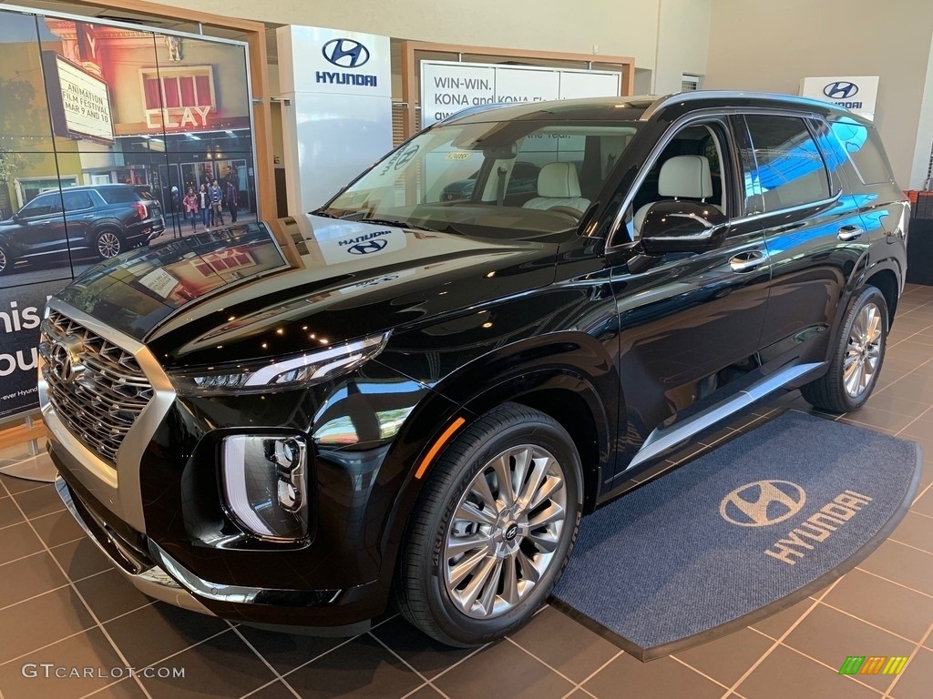 2020 Palisade Limited AWD - Becketts Black / Dark Brown/Beige photo #1