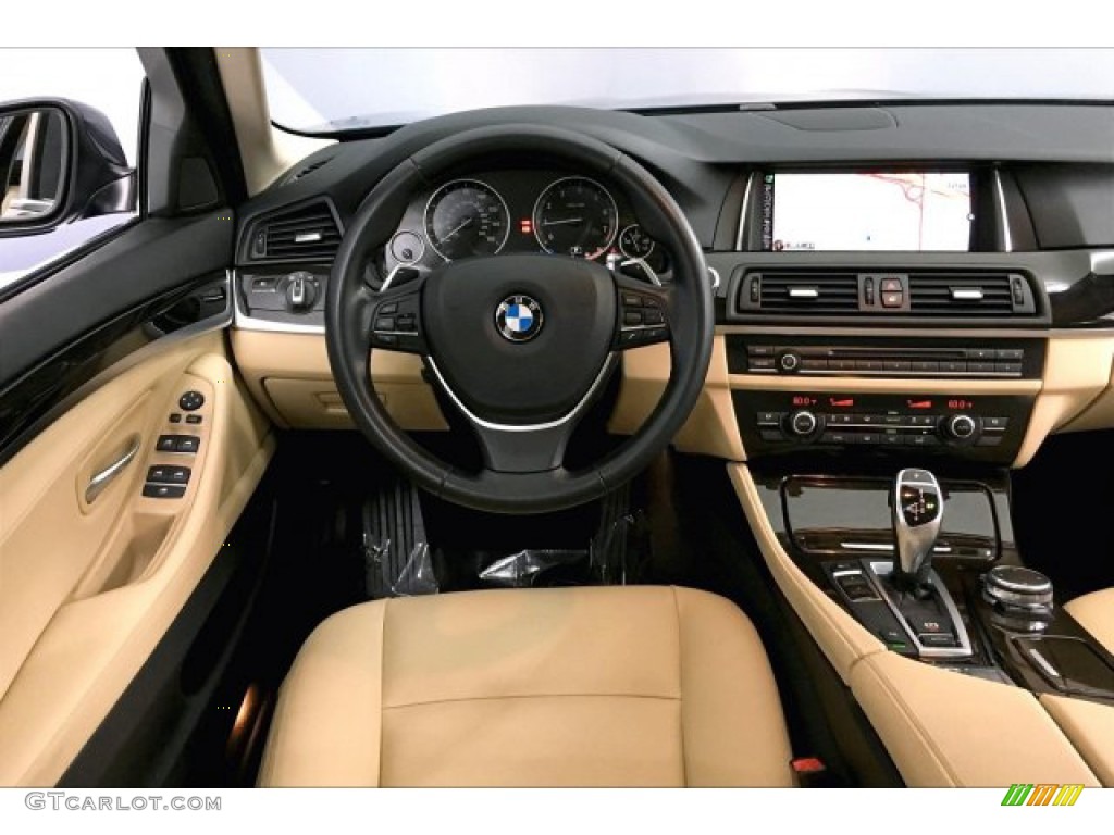 2016 5 Series 528i Sedan - Imperial Blue Metallic / Venetian Beige/Black photo #4