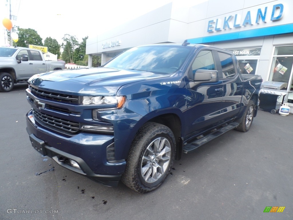 2019 Silverado 1500 RST Crew Cab 4WD - Northsky Blue Metallic / Jet Black photo #2