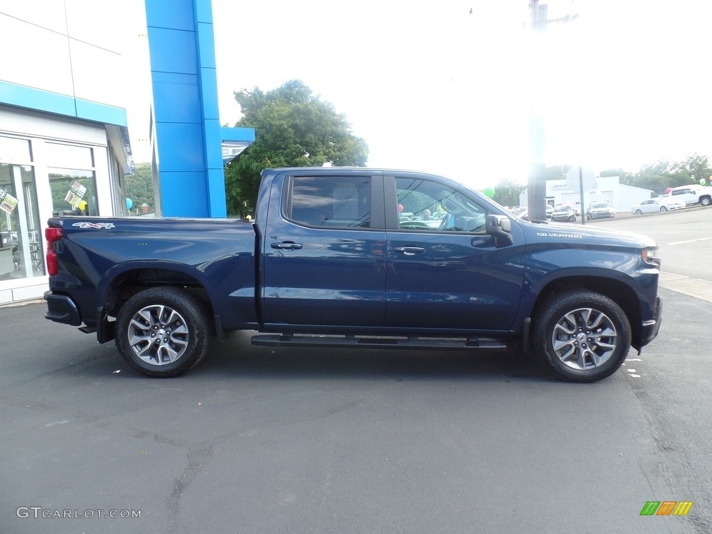 2019 Silverado 1500 RST Crew Cab 4WD - Northsky Blue Metallic / Jet Black photo #6