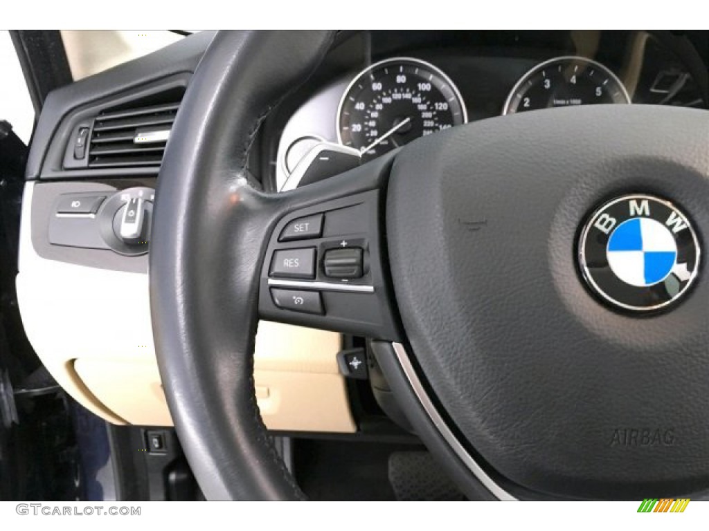 2016 5 Series 528i Sedan - Imperial Blue Metallic / Venetian Beige/Black photo #14