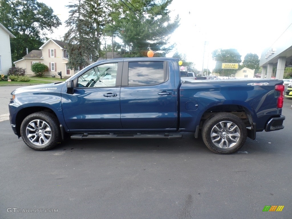 2019 Silverado 1500 RST Crew Cab 4WD - Northsky Blue Metallic / Jet Black photo #10