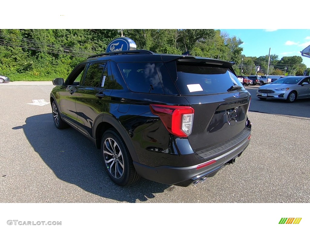 2020 Explorer ST 4WD - Agate Black Metallic / Ebony photo #5