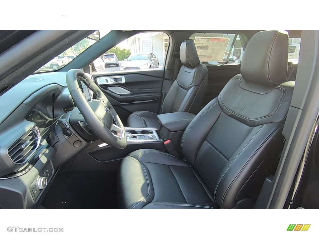 2020 Explorer ST 4WD - Agate Black Metallic / Ebony photo #11