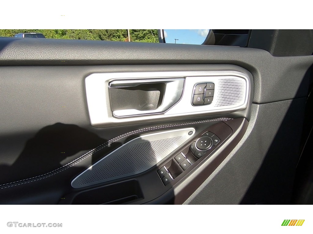 2020 Explorer ST 4WD - Agate Black Metallic / Ebony photo #12