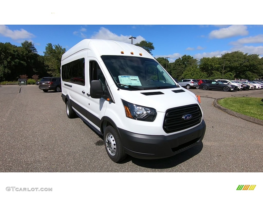 2019 Transit Passenger Wagon XLT 350 HR Long - Oxford White / Pewter photo #1