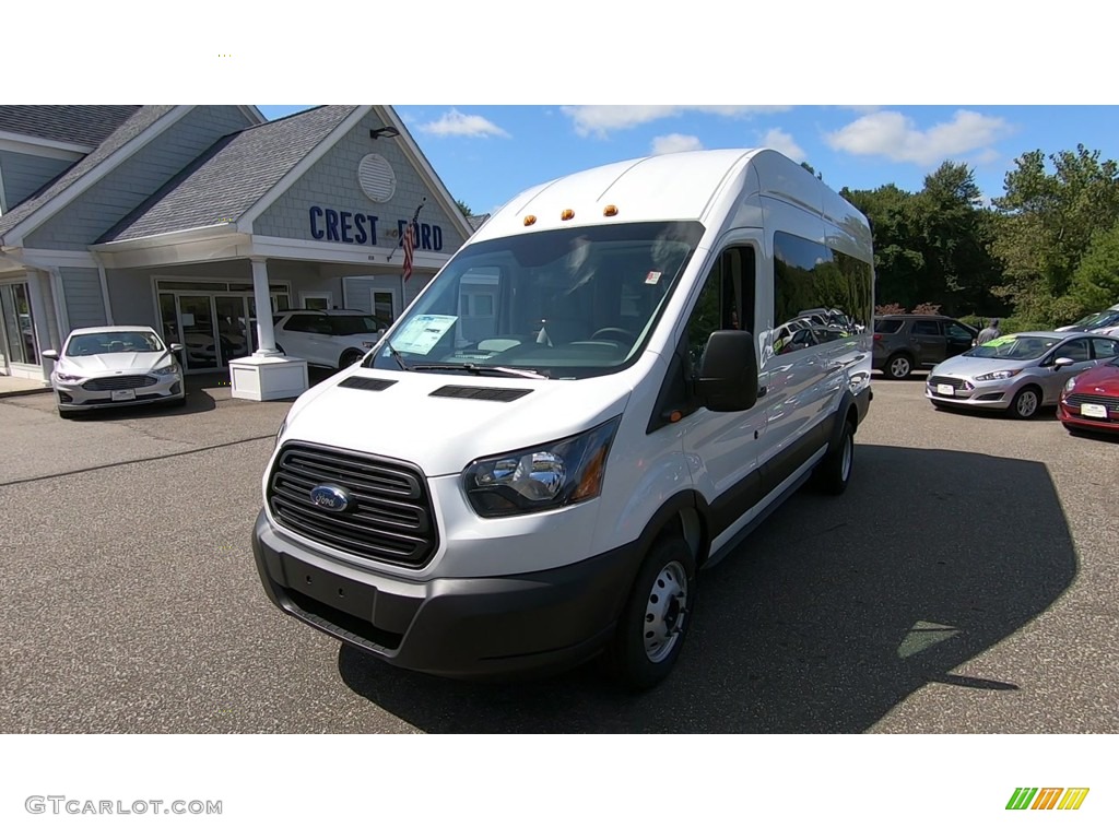 2019 Transit Passenger Wagon XLT 350 HR Long - Oxford White / Pewter photo #3