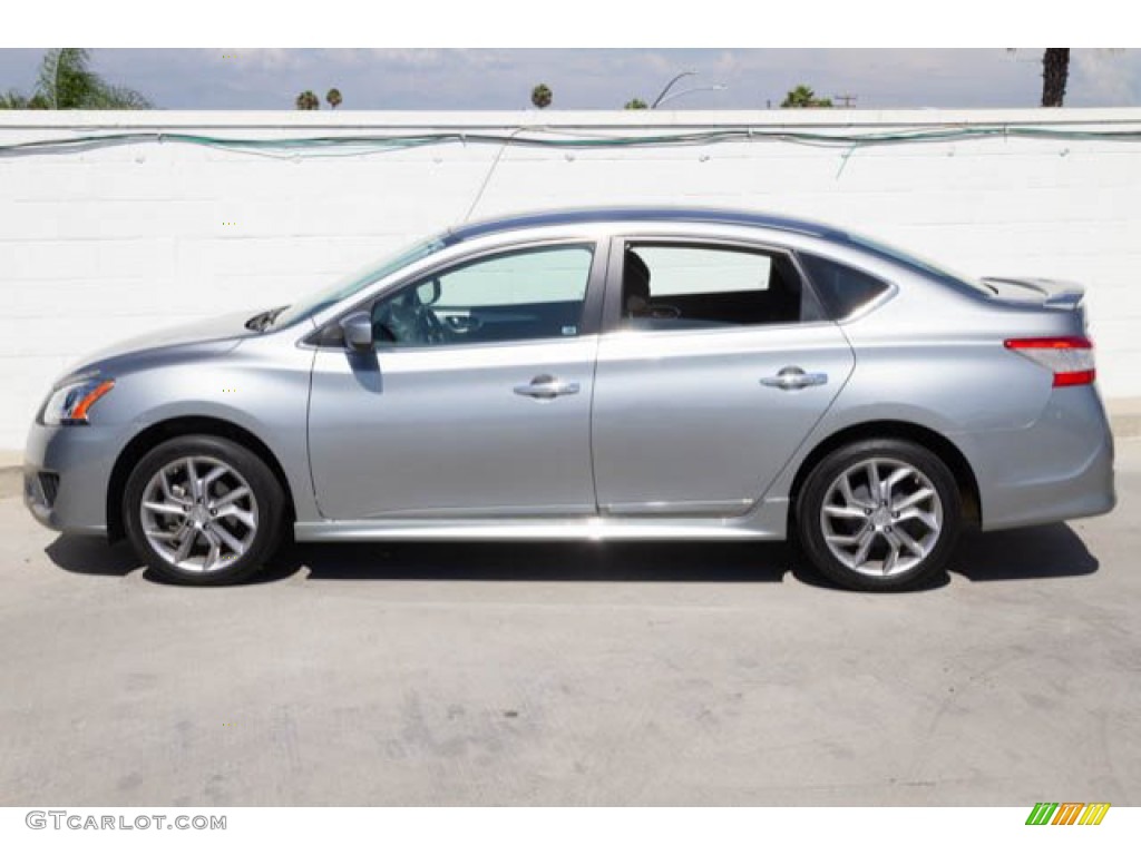 2014 Sentra SR - Magnetic Gray / Charcoal photo #8