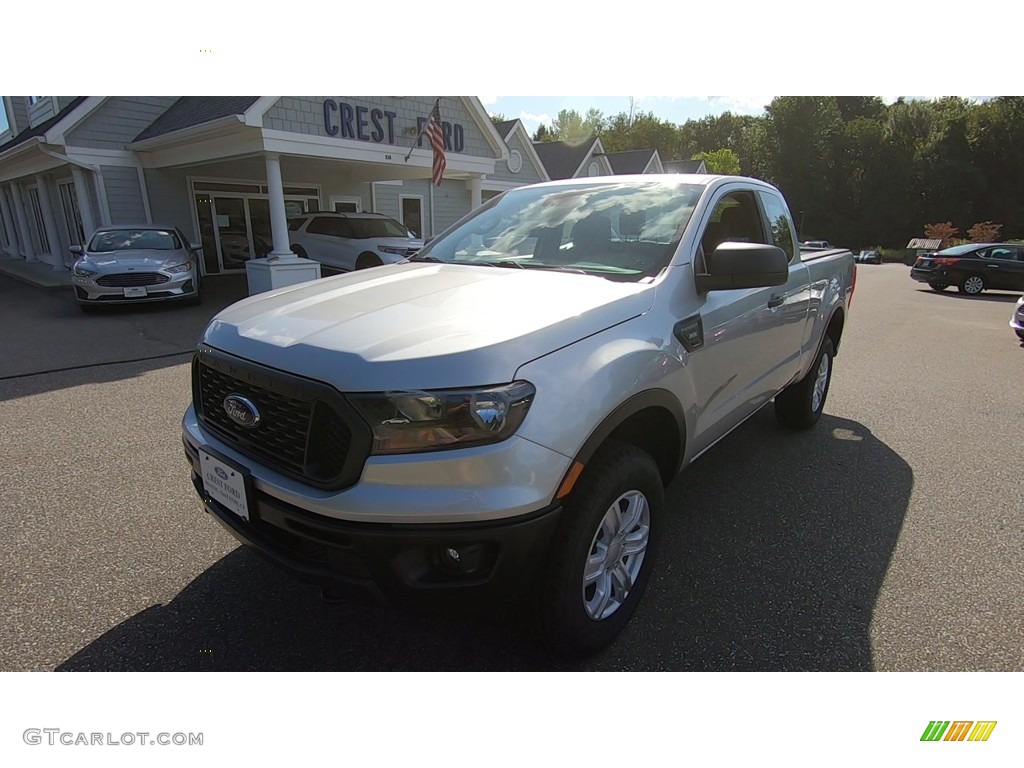 2019 Ranger STX SuperCab 4x4 - Ingot Silver Metallic / Ebony photo #3