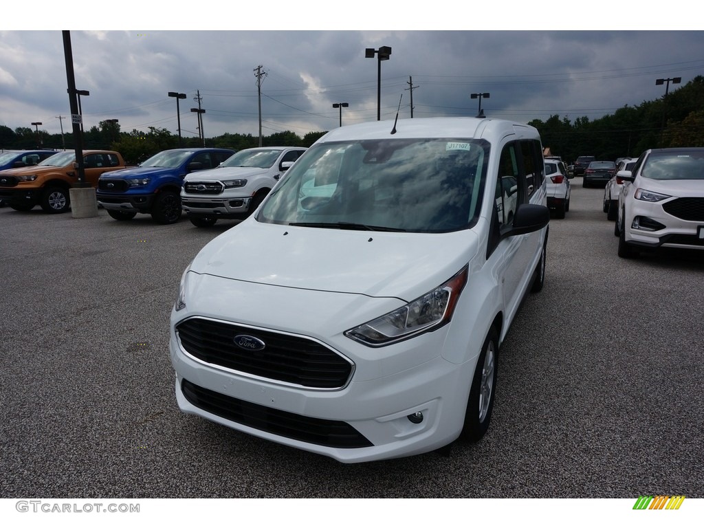 2020 Transit Connect XLT Passenger Wagon - Frozen White / Ebony photo #1