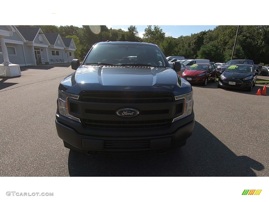 2019 F150 STX SuperCrew 4x4 - Blue Jeans / Black photo #2