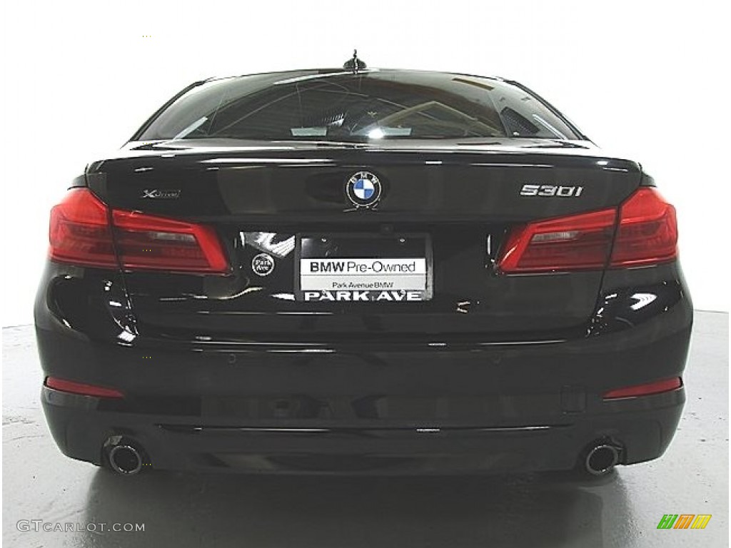 2019 5 Series 530i xDrive Sedan - Jet Black / Black photo #3