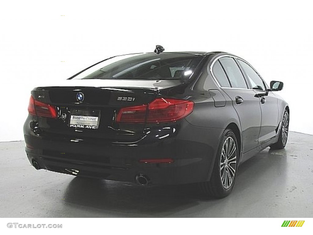 2019 5 Series 530i xDrive Sedan - Jet Black / Black photo #4