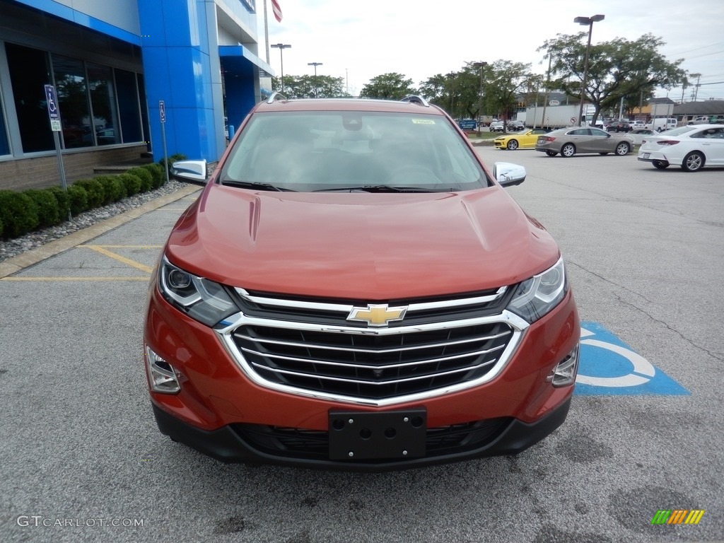 2020 Equinox Premier AWD - Cayenne Orange Metallic / Jet Black photo #2