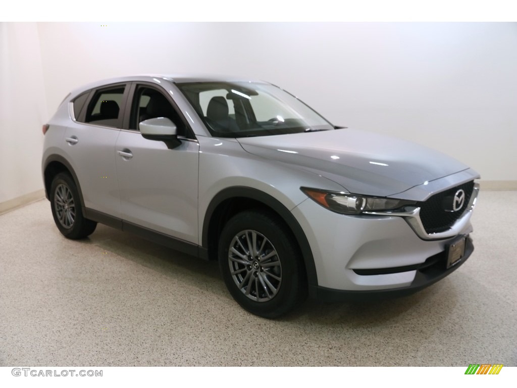 2017 CX-5 Touring AWD - Sonic Silver Metallic / Black photo #1