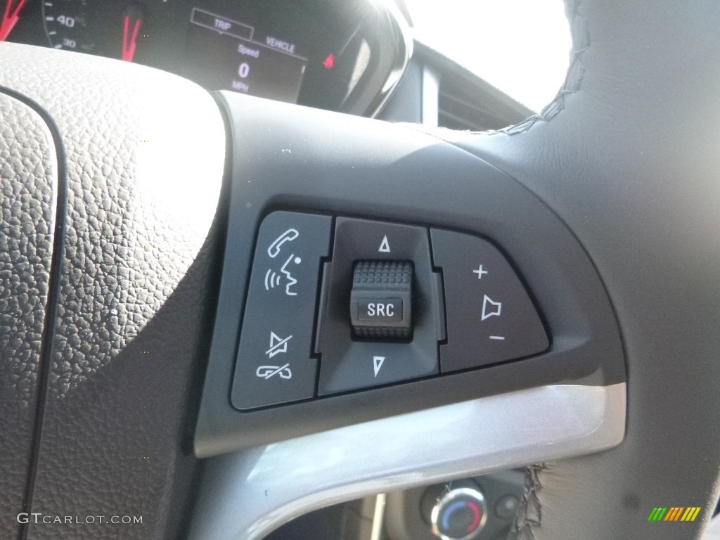 2020 Chevrolet Trax LT AWD Jet Black Steering Wheel Photo #135101978
