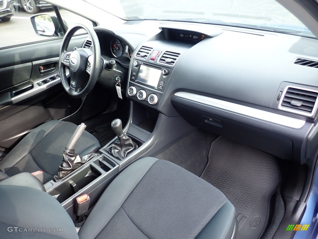 2016 Impreza 2.0i 4-door - Quartz Blue Pearl / Black photo #11