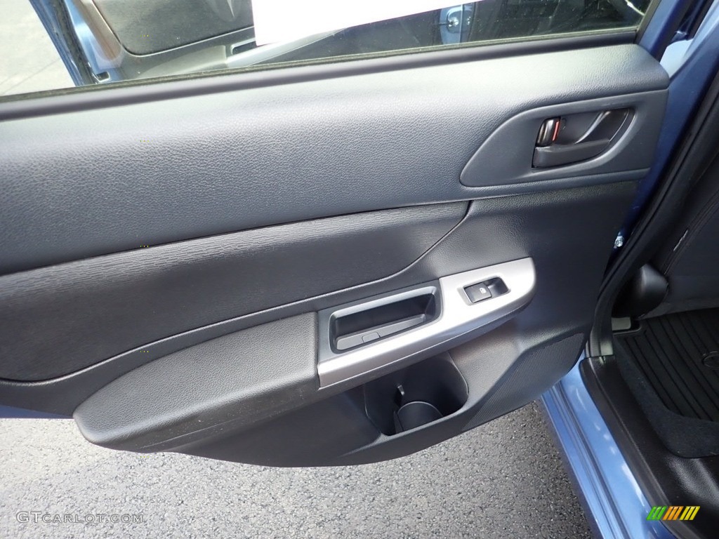 2016 Impreza 2.0i 4-door - Quartz Blue Pearl / Black photo #17