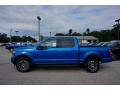 2019 Velocity Blue Ford F150 XLT SuperCrew 4x4  photo #2