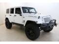 2017 Bright White Jeep Wrangler Unlimited Rubicon 4x4  photo #1