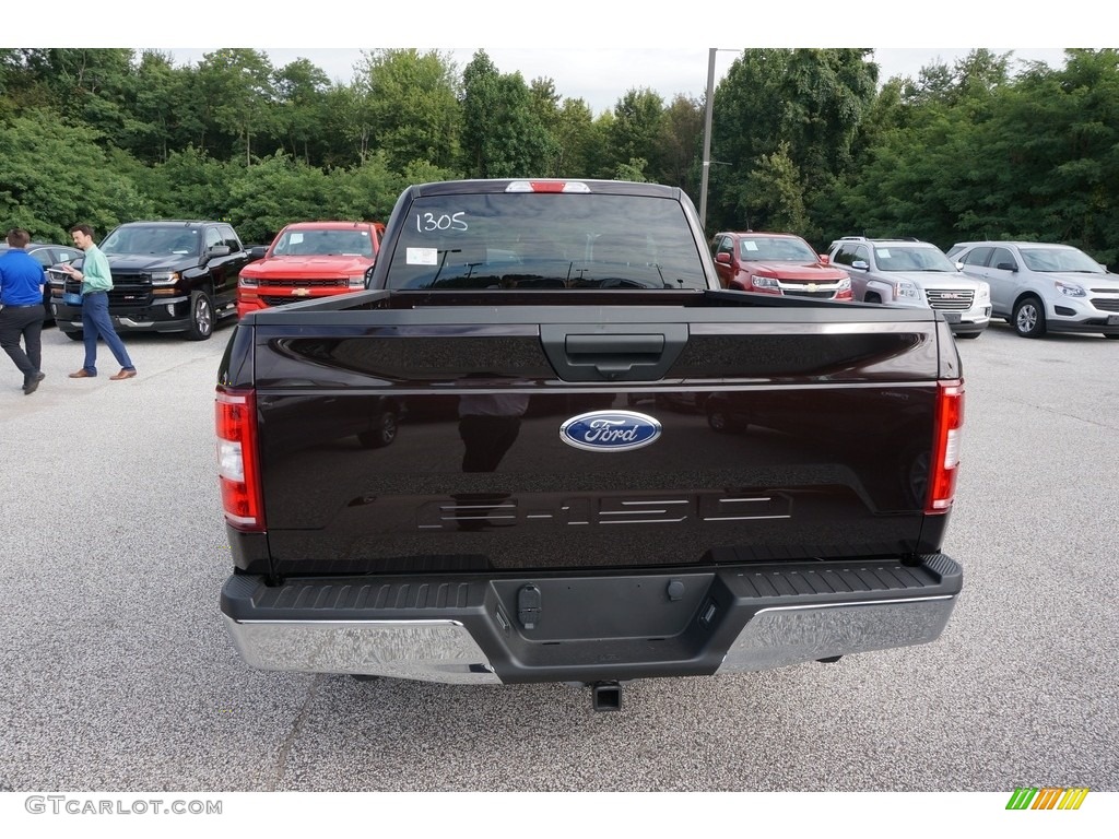 2019 F150 XLT SuperCab - Magma Red / Earth Gray photo #3