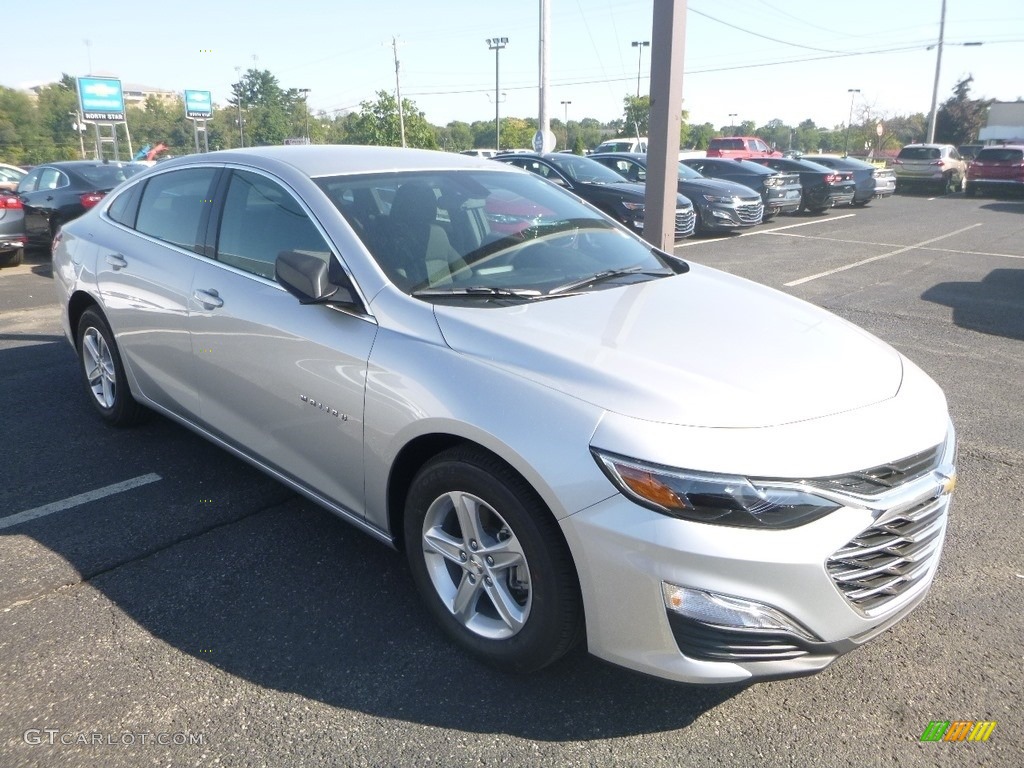 Silver Ice Metallic 2020 Chevrolet Malibu LS Exterior Photo #135103676