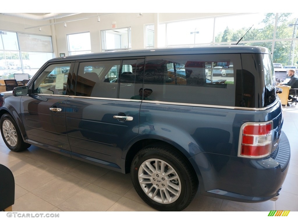 2019 Flex SEL AWD - Blue Metallic / Charcoal Black photo #2