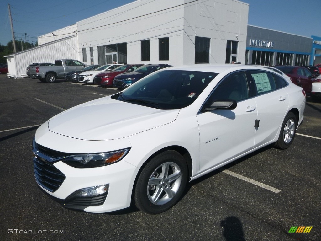 2020 Malibu LS - Summit White / Jet Black photo #1