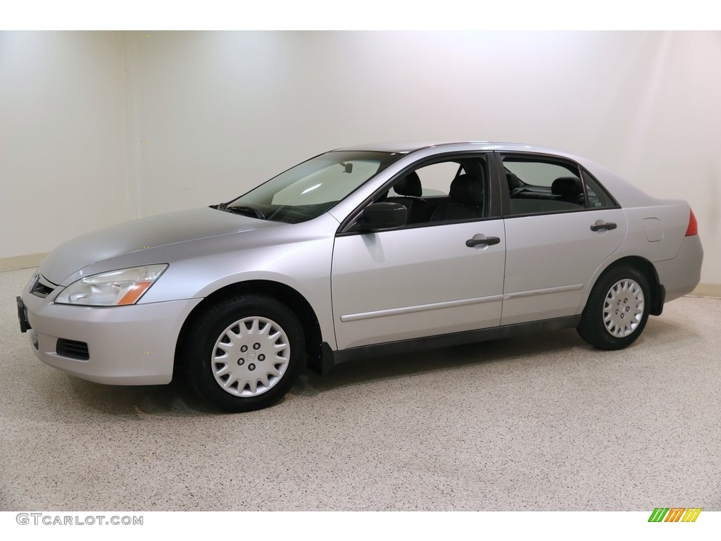 2006 Accord Value Package Sedan - Alabaster Silver Metallic / Black photo #3