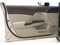 2012 Alabaster Silver Metallic Honda Civic LX Sedan  photo #4