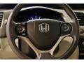 2012 Alabaster Silver Metallic Honda Civic LX Sedan  photo #7