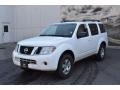 2012 Avalanche White Nissan Pathfinder S 4x4  photo #2