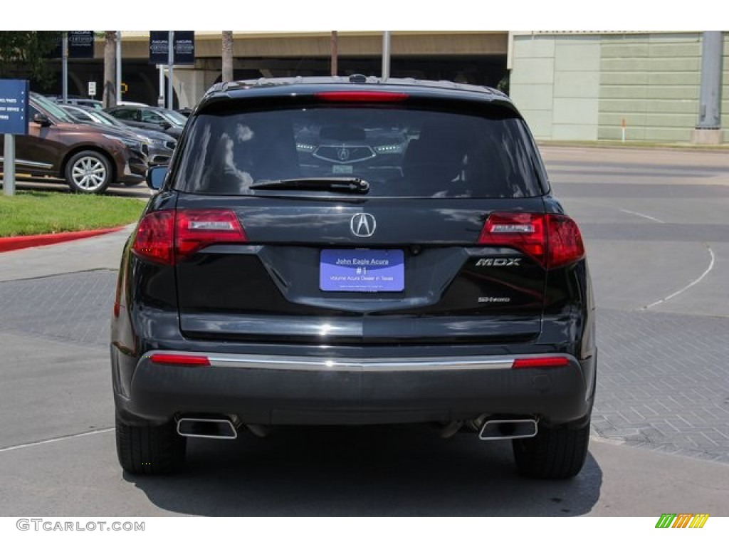 2013 MDX SH-AWD Technology - Crystal Black Pearl / Ebony photo #6