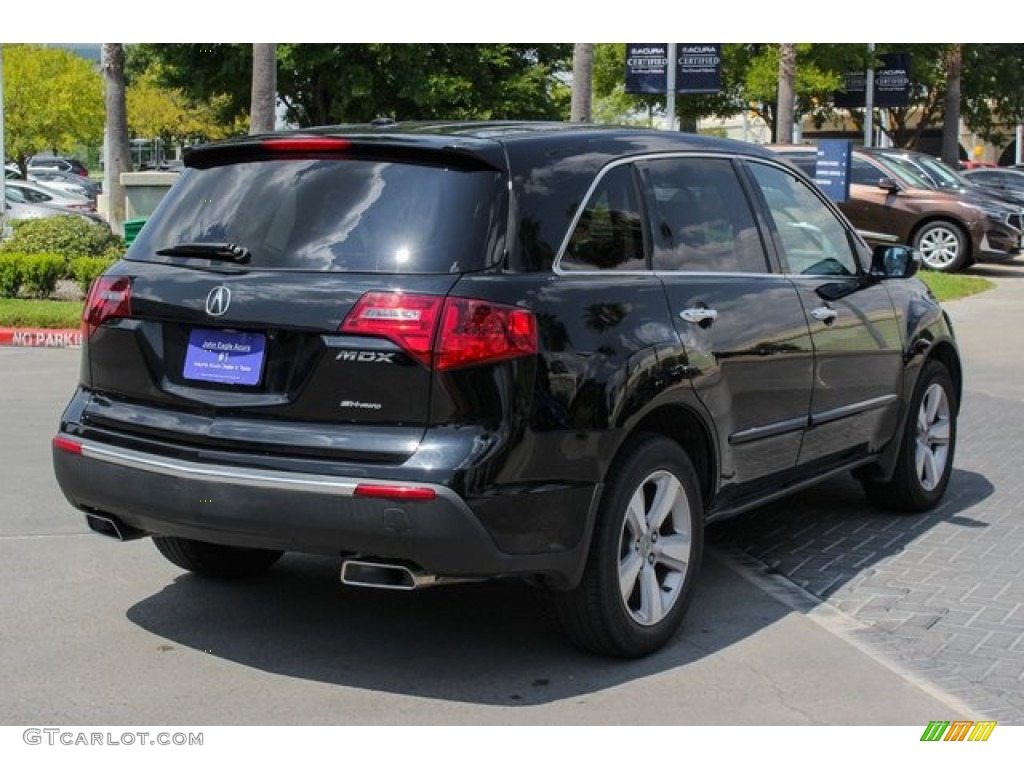 2013 MDX SH-AWD Technology - Crystal Black Pearl / Ebony photo #7