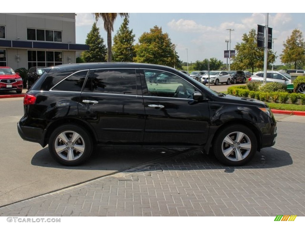 2013 MDX SH-AWD Technology - Crystal Black Pearl / Ebony photo #8