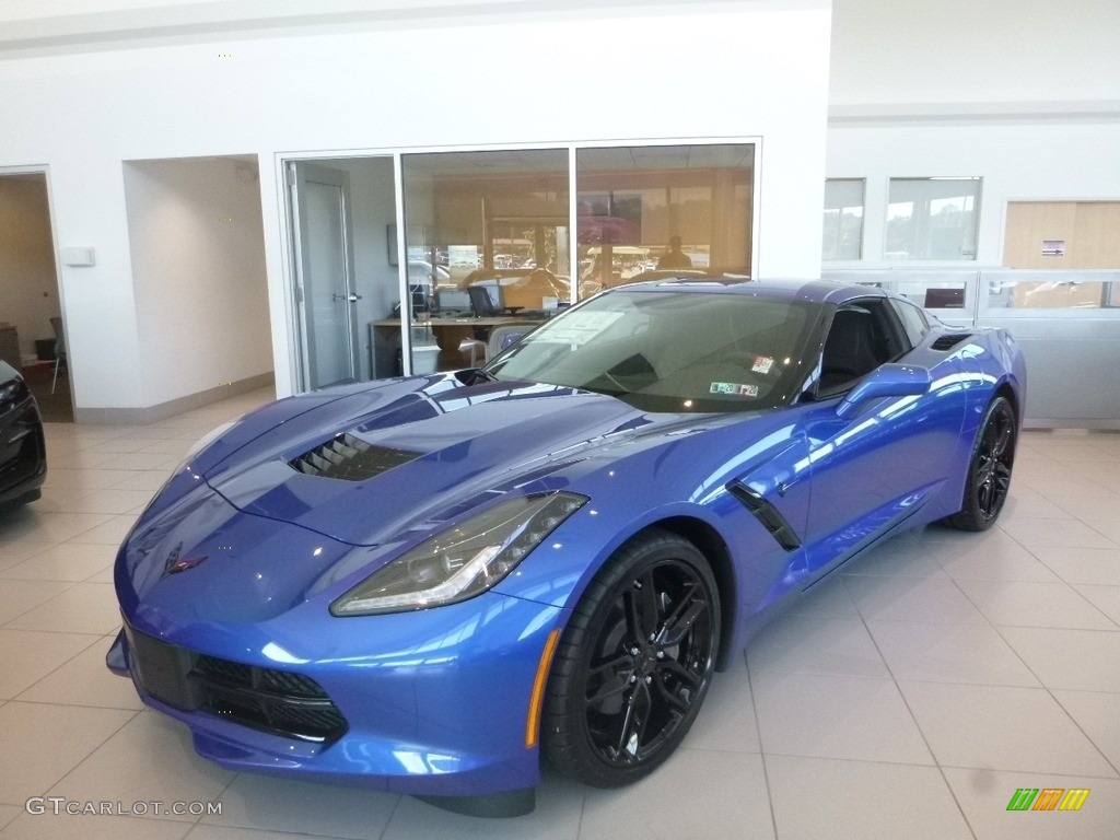 Elkhart Lake Blue Metallic Chevrolet Corvette