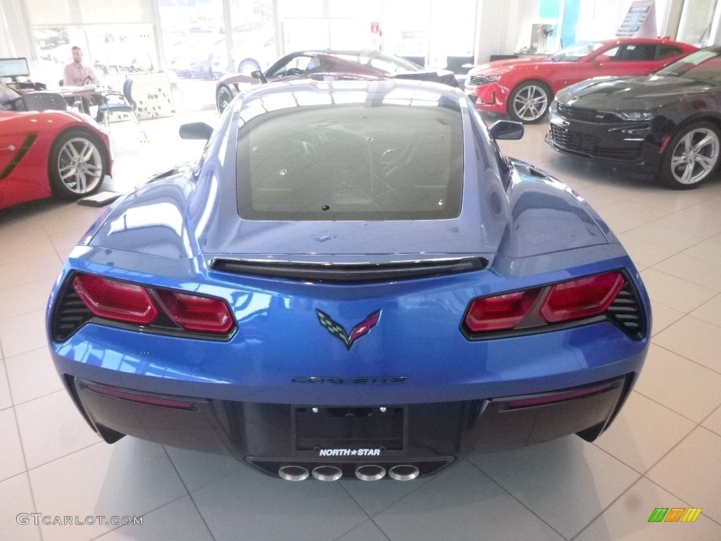 2019 Corvette Stingray Coupe - Elkhart Lake Blue Metallic / Black photo #6