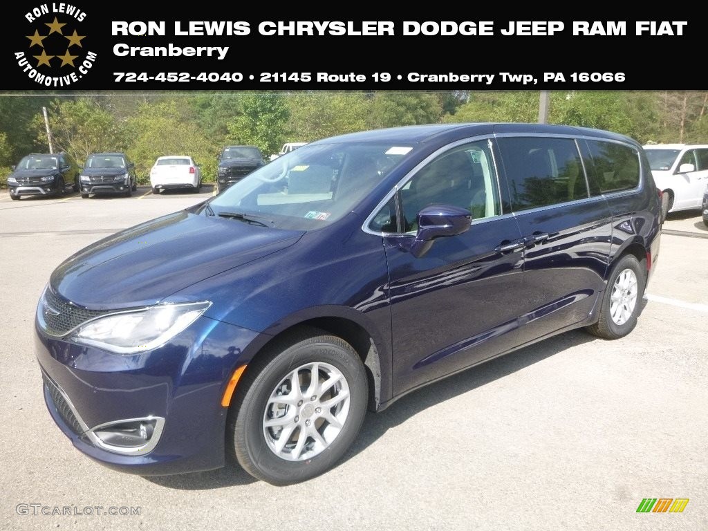 2020 Pacifica Touring - Jazz Blue Pearl / Alloy/Black photo #1