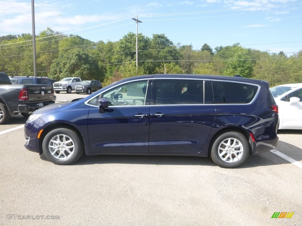 Jazz Blue Pearl 2020 Chrysler Pacifica Touring Exterior Photo #135106325