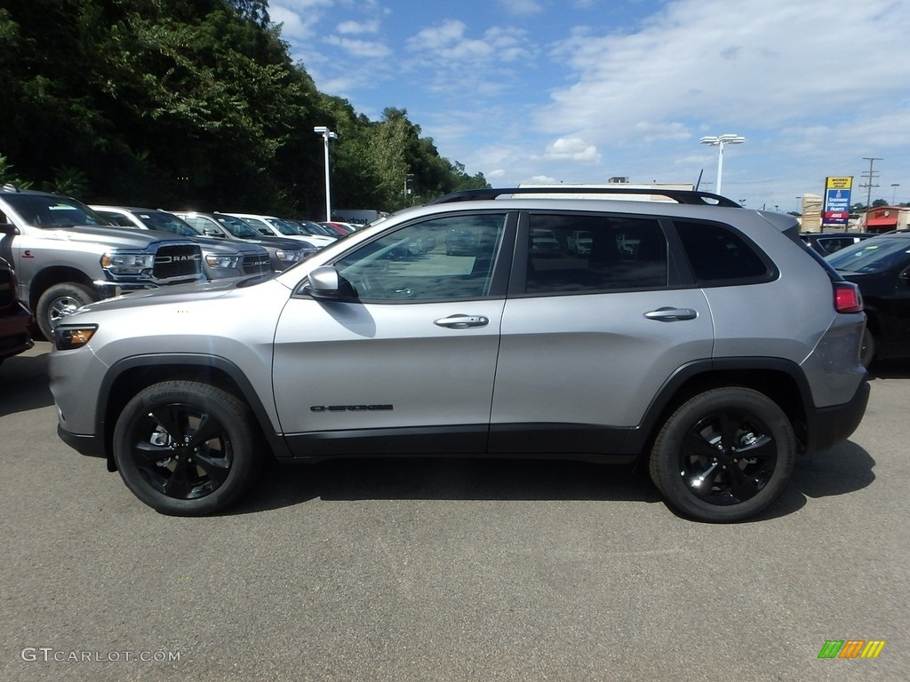 2020 Cherokee Altitude 4x4 - Billet Silver Metallic / Black photo #2