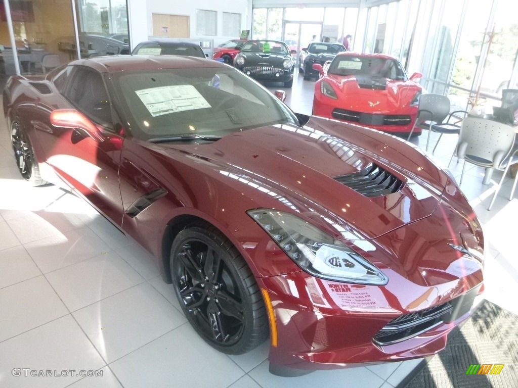Long Beach Red Tintcoat 2019 Chevrolet Corvette Stingray Coupe Exterior Photo #135106739