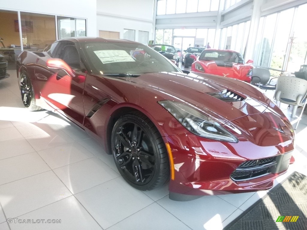 Long Beach Red Tintcoat 2019 Chevrolet Corvette Stingray Coupe Exterior Photo #135106766
