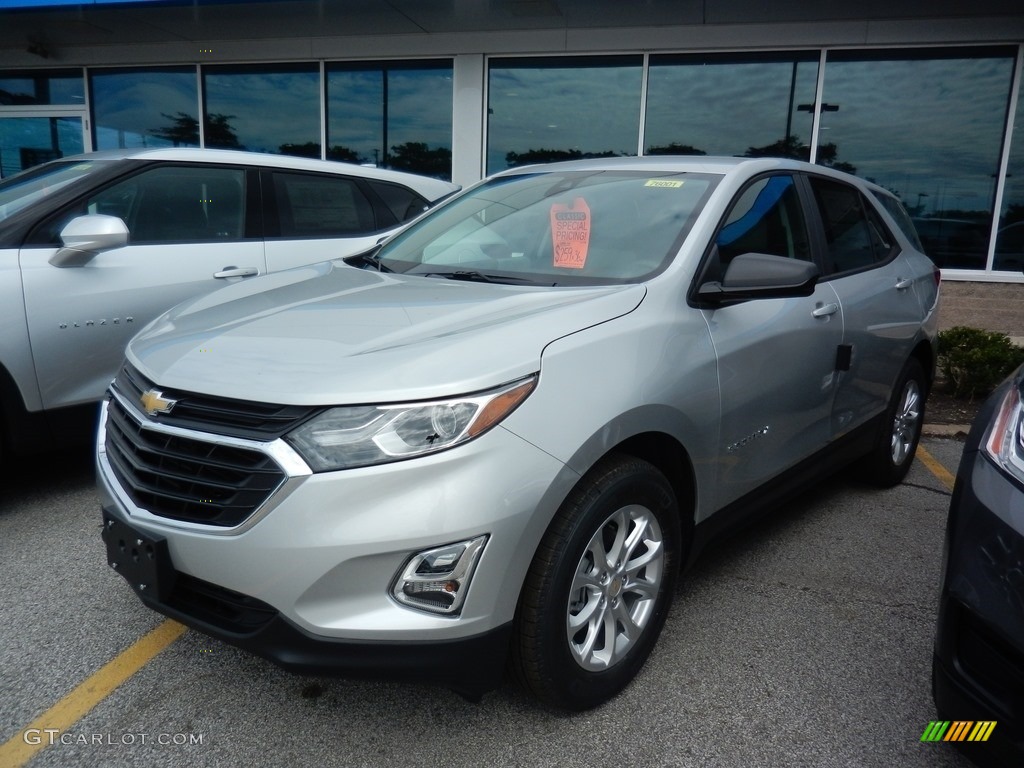 Silver Ice Metallic 2020 Chevrolet Equinox LS Exterior Photo #135107807