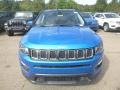 2019 Laser Blue Pearl Jeep Compass Latitude 4x4  photo #8