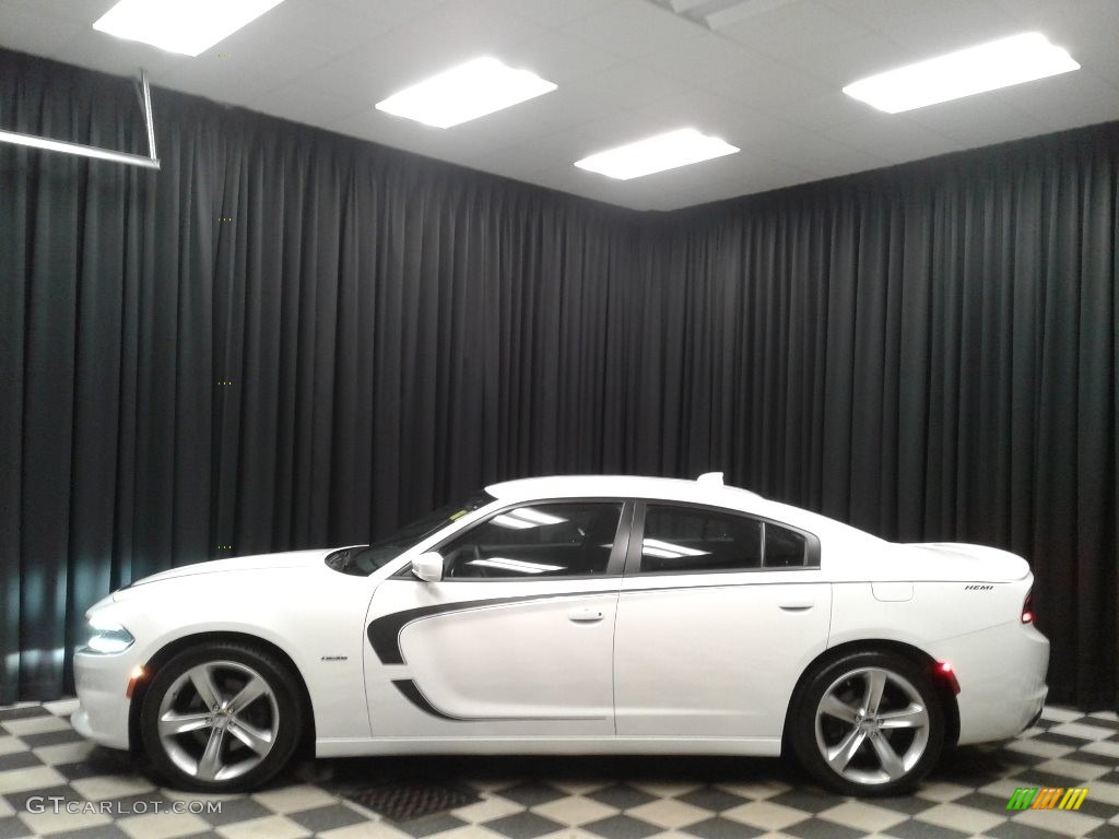 Bright White Dodge Charger